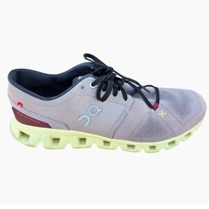 On Running Cloud X 60.98099 Men's 10 Fog/Hay Swiss Running Shoes